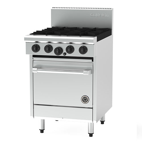 Goldstein PF420-X - 4 Burner with 500mm Gas Static Oven