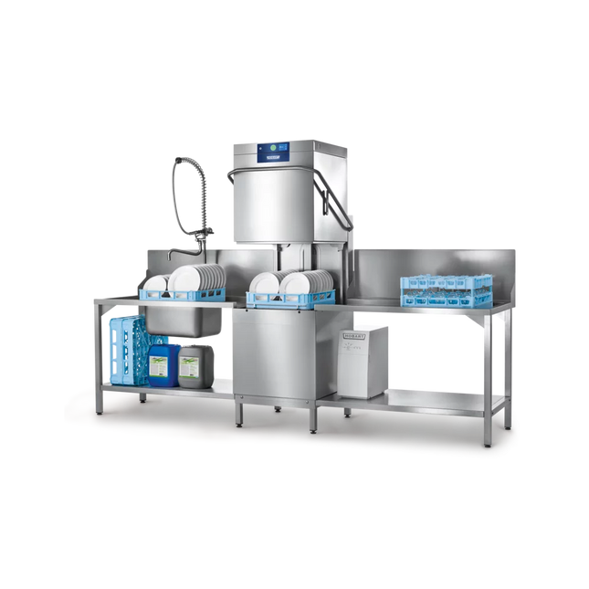 Hobart AMXR-VHL PROFI (AUTO HOOD LIFT & VAPOSTOP) Electronic Pass Through Hood Dishwasher