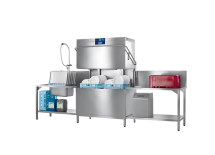 Hobart PROFI AMXT-R (DRAIN HEAT RECOVERY) Electronic Pass Through Dishwasher