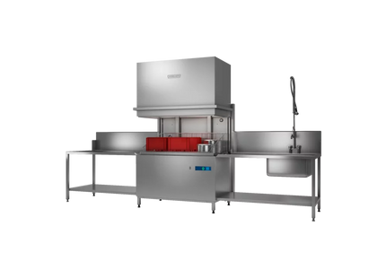 Hobart PROFI UXTH-HL Twin Chamber Pass Through Hood Type Utensil Washer (AUTO HOOD LIFT)
