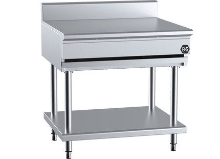 B+S Black Infill Benches - Infill Bench 900mm