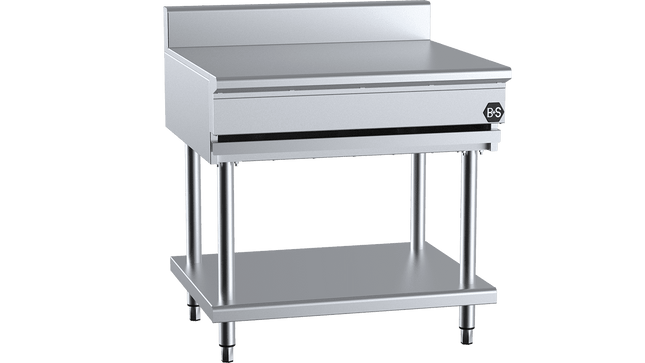 B+S Black Infill Benches - Infill Bench 900mm