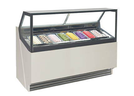 Exquisite IC8T – 8 Tubs Ice Cream Scooping Freezers