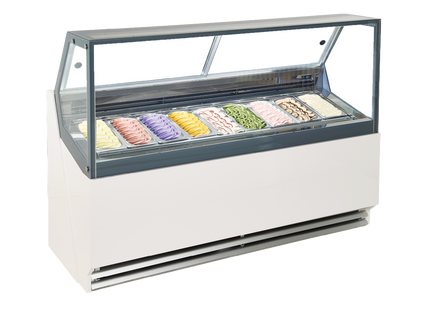 Exquisite IC9T – 9 Tubs Ice Cream Scooping Freezers
