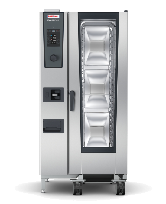 RATIONAL iCombi Classic - 20-1x1 GN Tray Electric - 3NAC 415V - 40.2Kw