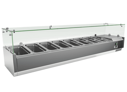 Exquisite ICT1800 Counter Top Food Preparation Refrigerators 1800mm Width - 8 x GN1/3 (Excluding Pans)