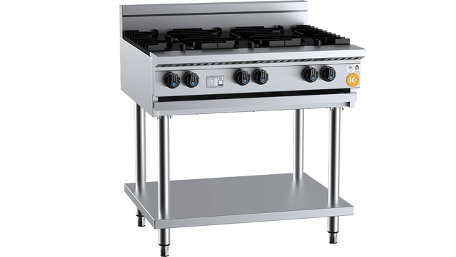 K+ Boiling Tops - Six Burner Boiling Top