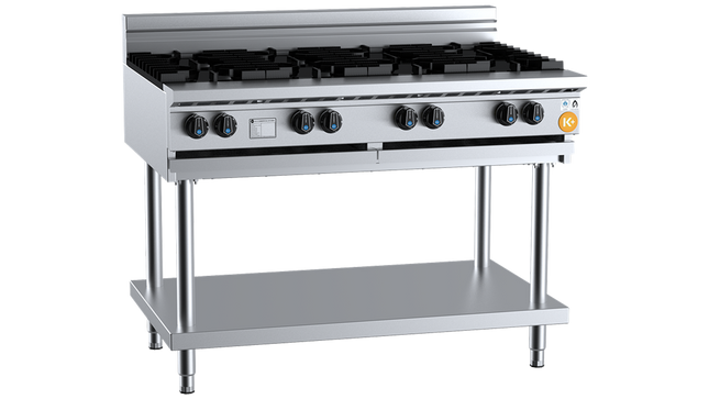 B+S K+ KBT-SB8 Eight Burner Boiling Top on Stand