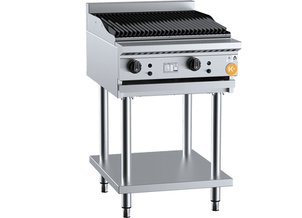 K+ Char Broilers - 600mm Char Broiler On Stand