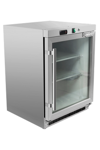 Exquisite MF210G One Glass Door Underbench Storage Freezers 114 Litre