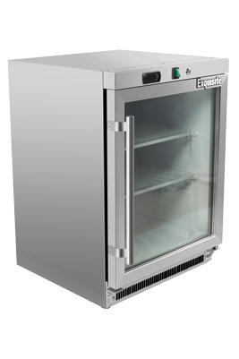 Exquisite MF210G One Glass Door Underbench Storage Freezers 114 Litre