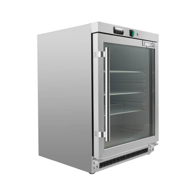 Exquisite MC210G One Glass Door Underbench Storage Refrigerators