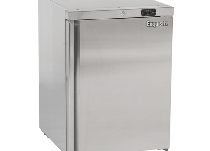 Exquisite MF200H One Solid Door Underbench Storage Freezers 140 Litre