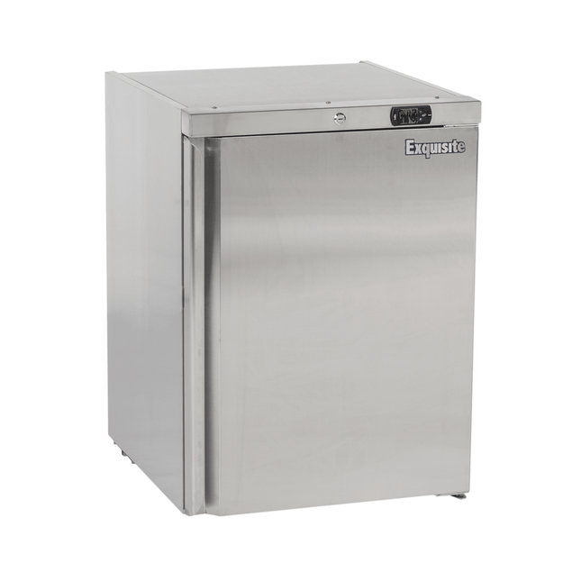 Exquisite MF200H One Solid Door Underbench Storage Freezers 140 Litre