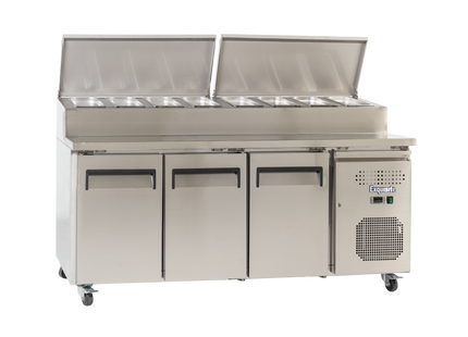 Exquisite Mtc363H Stainless Steel Top Food Preparation Refrigerators