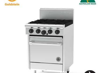 Goldstein PF420-X – 4 Burner Gas Oven Range
