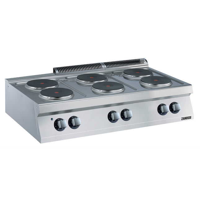 Zanussi  Evo700 6 Hot Plates Electric Boiling Top Range 372019