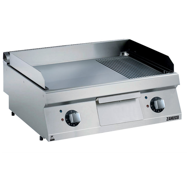 Zanussi  Evo700 Full Module Electric Fry Top Chromium Plated 372197