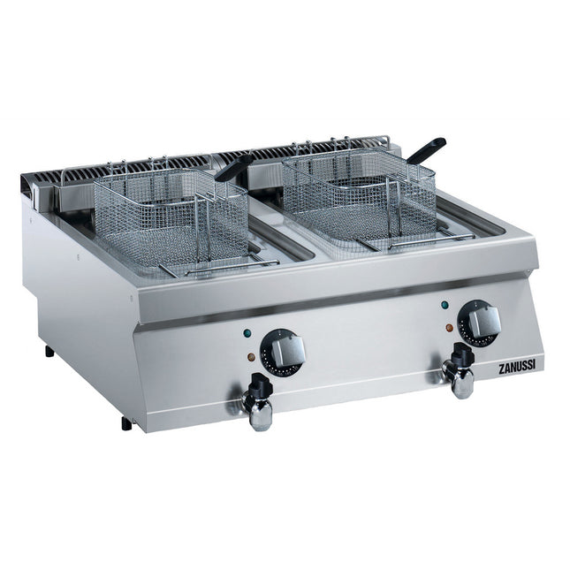 Zanussi  Evo700 Two Wells Electric Fryer Top 12 Liter 372080