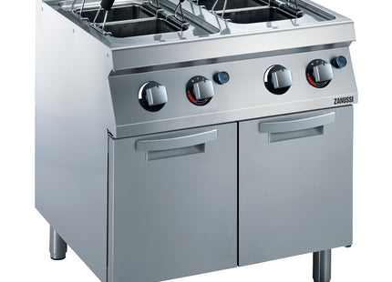 Zanussi  Evo700 Freestanding Gas Pasta Cooker 2 Wells 24.5 Litres 372351