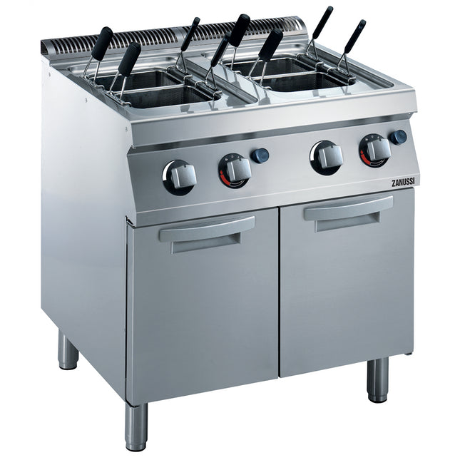 Zanussi  Evo700 Freestanding Gas Pasta Cooker 2 Wells 24.5 Litres 372351