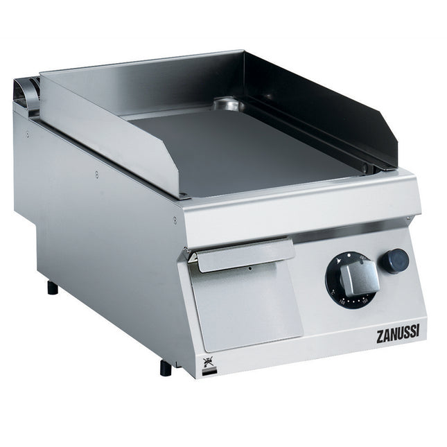 Zanussi  Evo700 400Mm Gas Fry Top Smooth Brushed Chrome Plate 372320