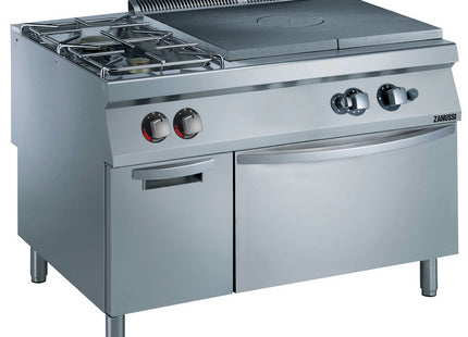 Zanussi  Evo900 Gas Solid Top On Gas Oven With 2 Burners On Cupboard 392265