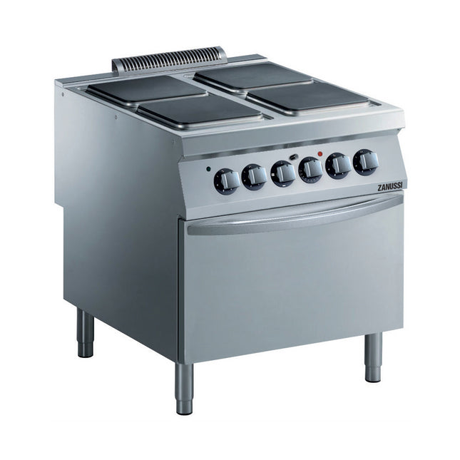 Zanussi  Evo900 4 Electric Hot Plate Range On Electric Oven 392041