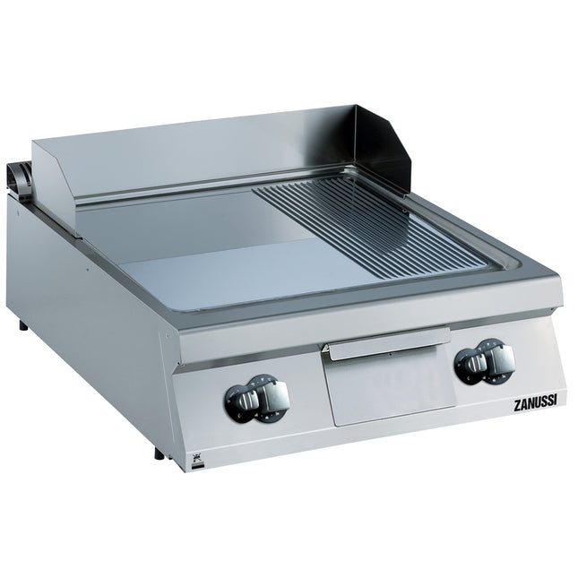 Zanussi  Evo900 Full Module Gas Fry Top Chromium Plated 392055