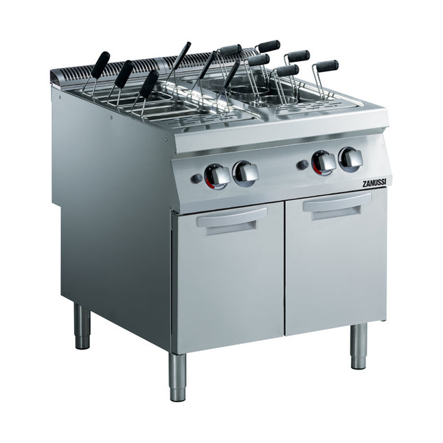 Zanussi  Evo900 Gas Pasta Cooker 2 Wells 40 Litres 392411