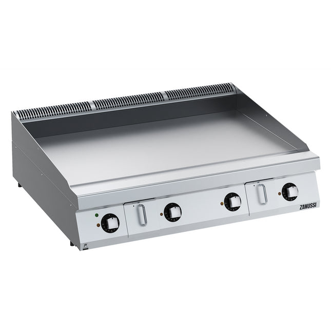Zanussi  Evo900 1200Mm Electric Fry Top Hp Smooth Scratch Resistant Chromium Plate 392404