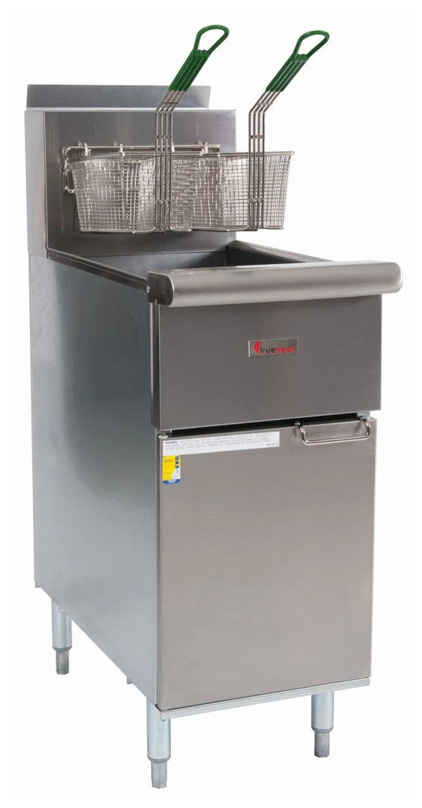 Trueheat Rc Series Open Pot Fryer 400Mm 18L Ng Rcf4-Ng