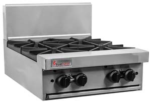 Trueheat RC Series 600mm Top W 4 Burners NG