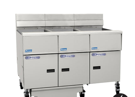 Pitco SE14-3/FD Electric Solstice Fryer with filtration