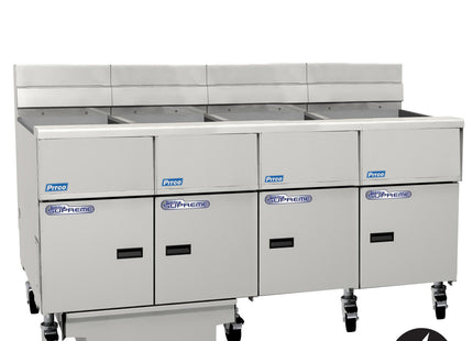 Pitco SE14-4/FD Electric Solstice Fryer with filtration