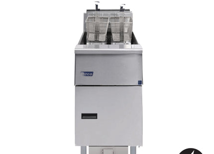 Pitco SE14-FD Electric Solstice Fryer with filtration