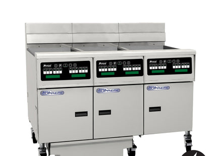 Pitco SE14C-3/FD Electric Solstice Fryer with filtration
