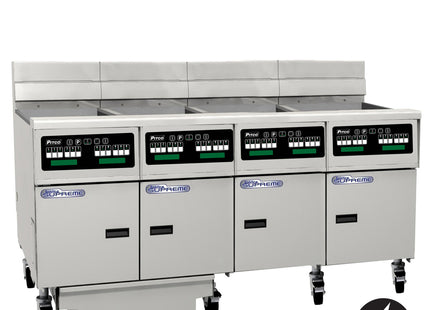Pitco SE14C-4/FD Electric Solstice Fryer with filtration