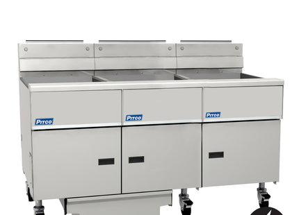 Pitco SE18-3/FD Electric Solstice Fryer with filtration