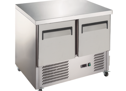 Exquisite Two Solid Doors Underbench Storage Refrigerators 240 Litre