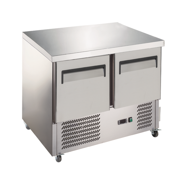 Exquisite Two Solid Doors Underbench Storage Refrigerators 240 Litre