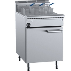 B+S Black Turbo Fryers - Single Pan Turbo Fryer with Three Baskets