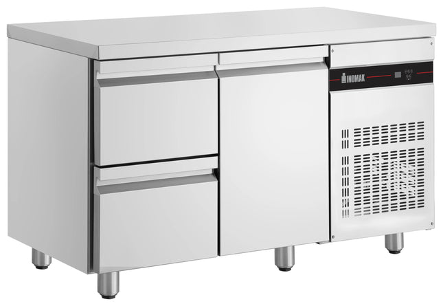 Inomak UBD2000 Under Bar Fridge 1 Door 2 Drawers