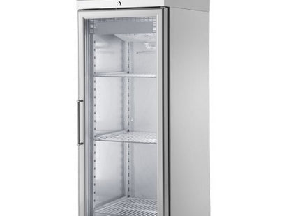 Inomak UFI1170G Single Door Upright Glass Fridge