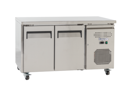 Exquisite USC260H Two Solid Doors Underbench Storage Refrigerators