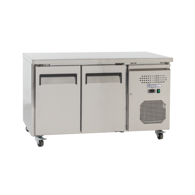 Exquisite USC260H Two Solid Doors Underbench Storage Refrigerators