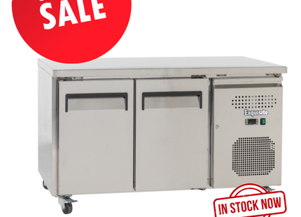 Exquisite USC260H Two Solid Doors Underbench Storage Refrigerators