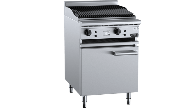 Verro Char Broilers - Char Broiler 600mm Cabinet Mounted