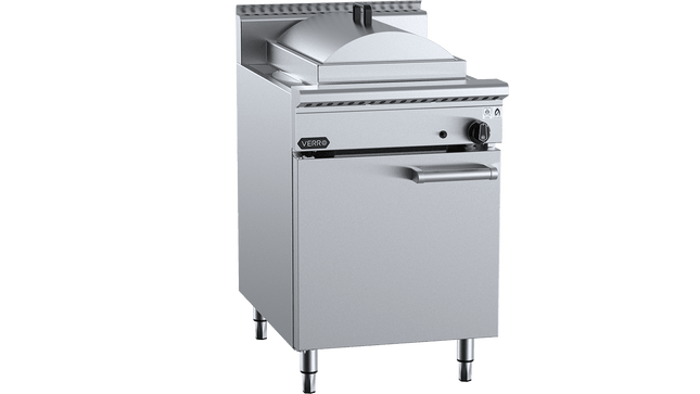 Verro Waterless Heat Exchange Steamers - Waterless Heat Exchange Steamer with Cheung Fun Insert Cabinet Mounted
