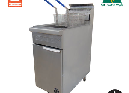 Goldstein VFG1L – V-Pan 395mm Gas Deep Fryer